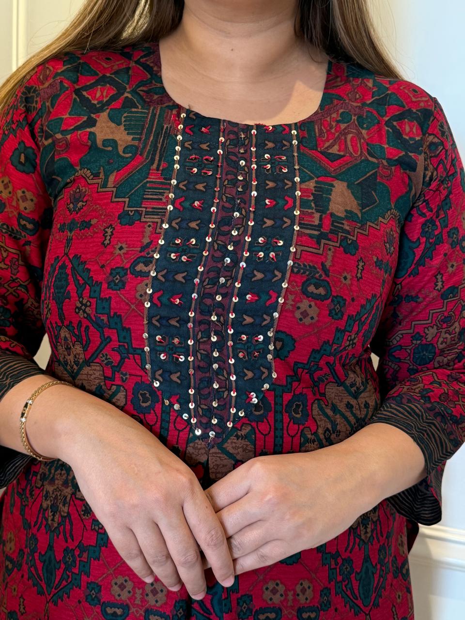 ChicEase Cordset - Red