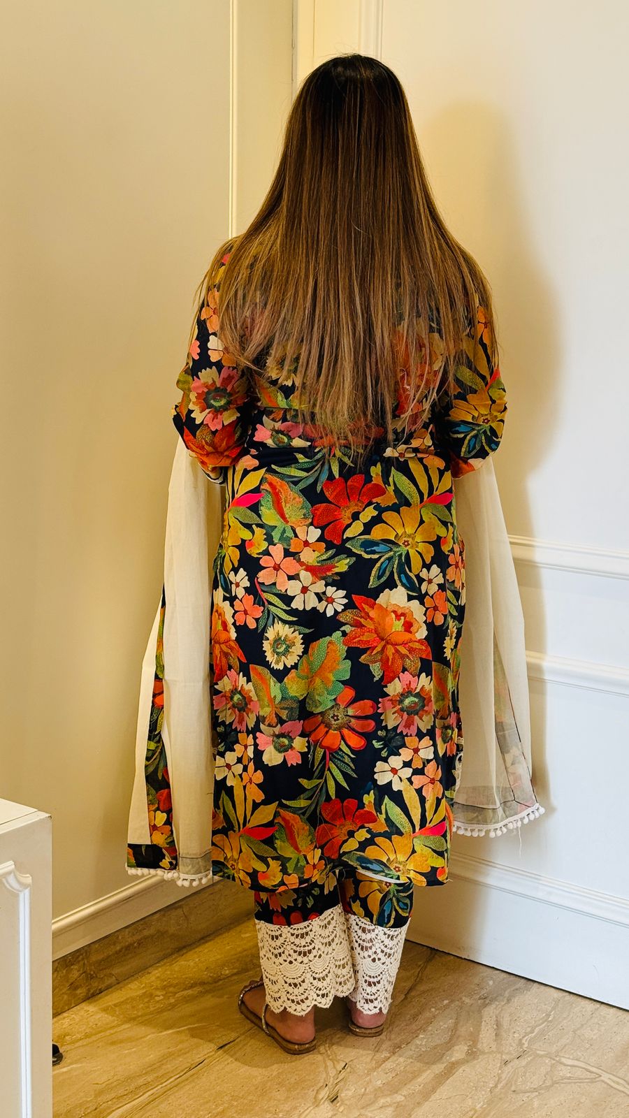 Noor Cotton  Suit Set - Multicolor