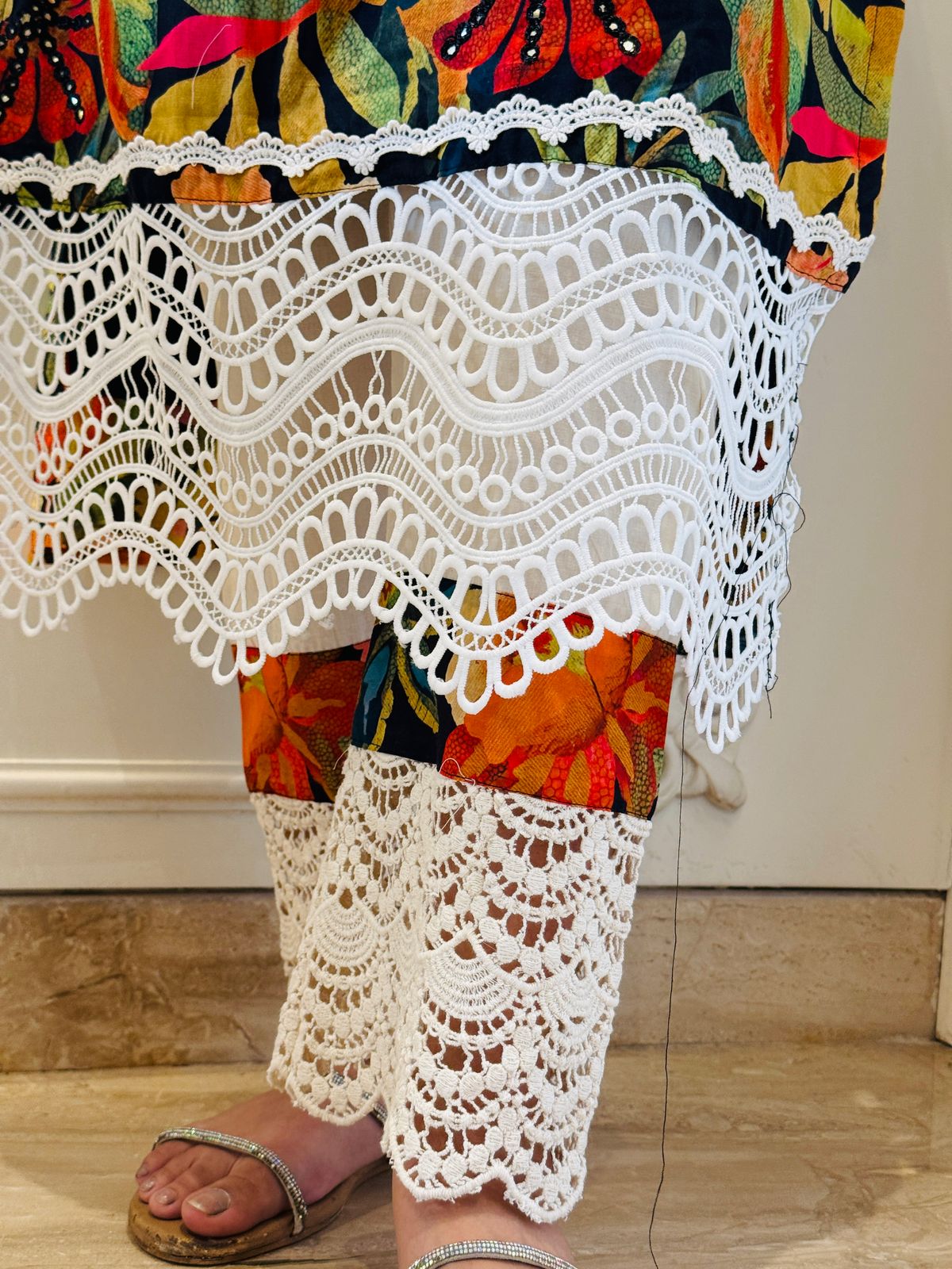 Noor Cotton  Suit Set - Multicolor