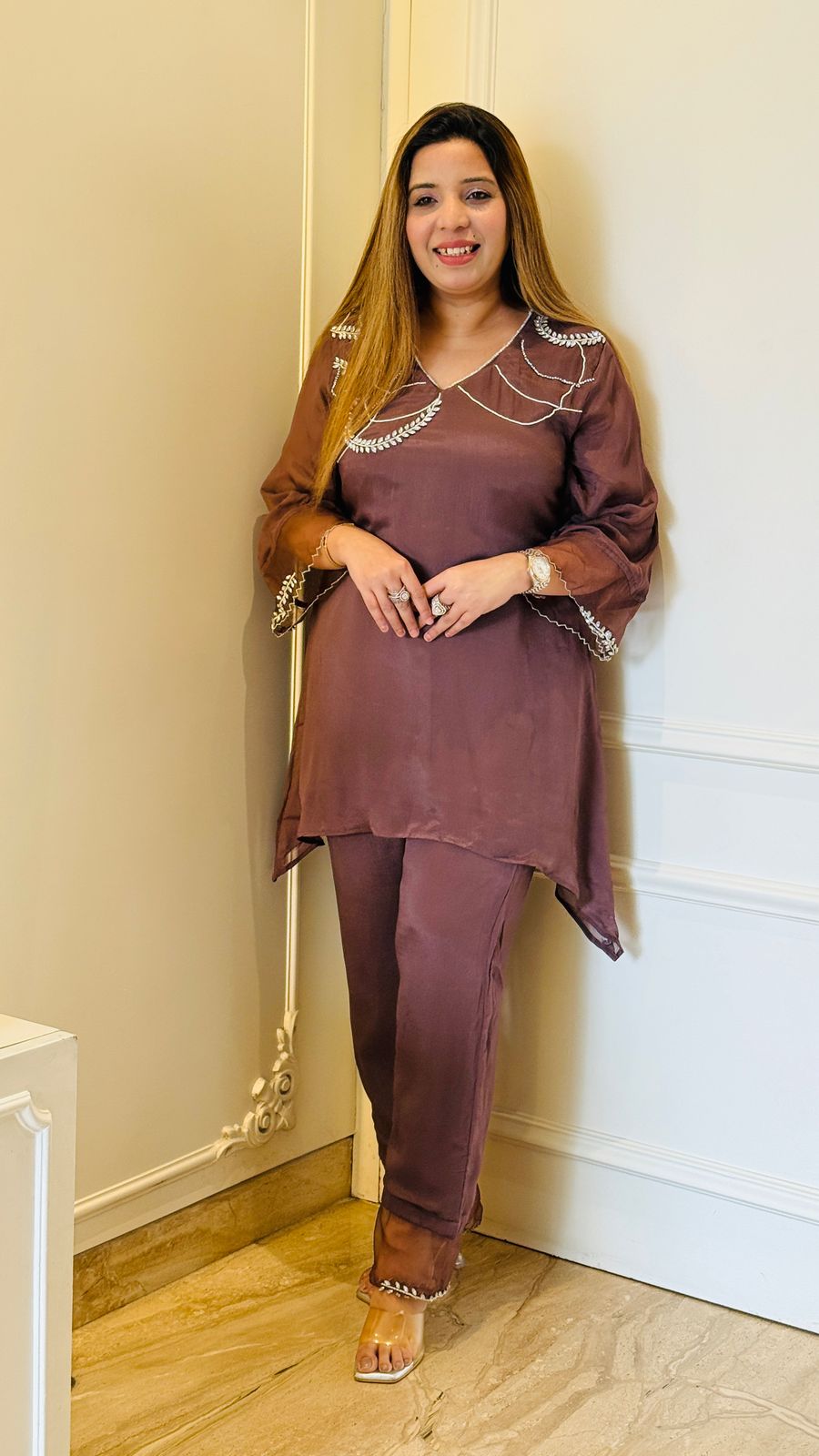 Ziva Chinnon Tale Cordset- Blue, Brown