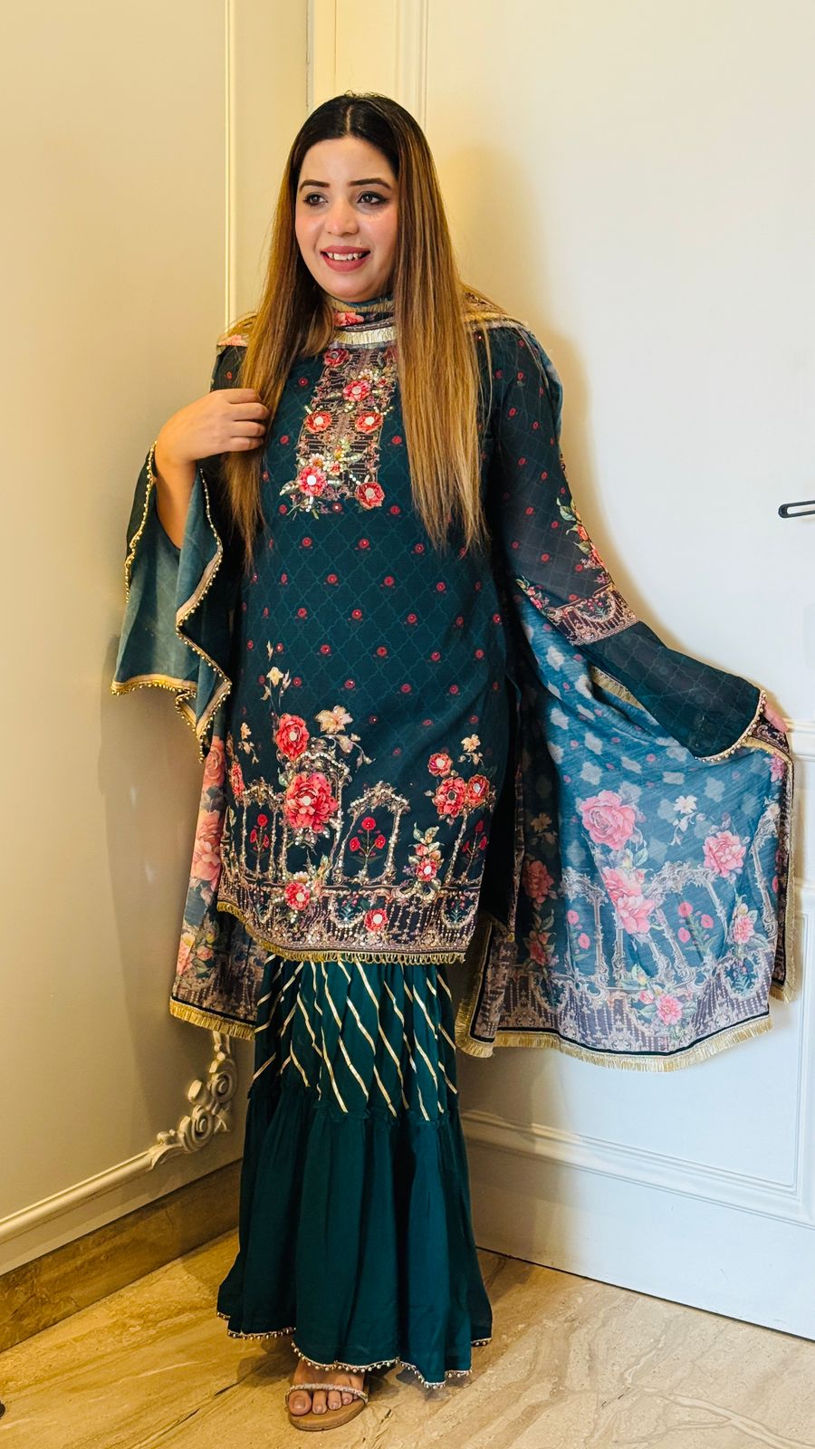 Gotta Grace Sharara Ensemble- Blue