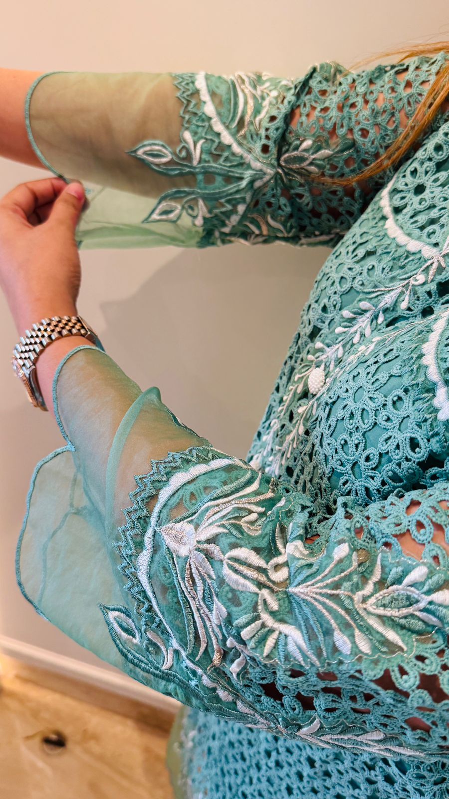 Maheli Kroshia Suit Set - Green