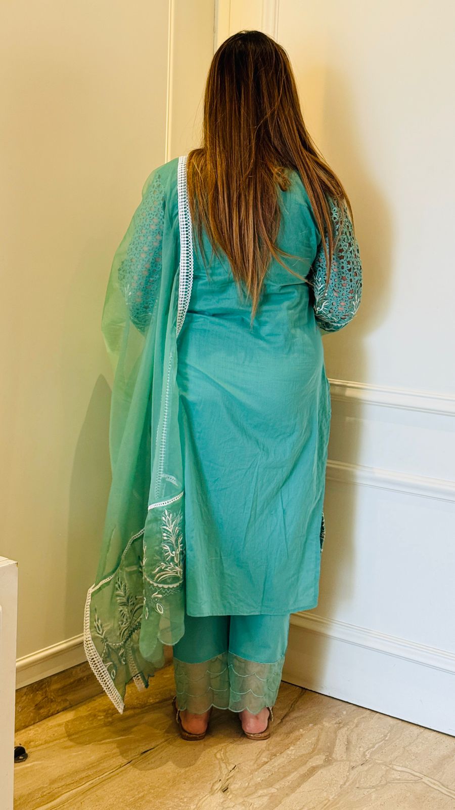 Maheli Kroshia Suit Set - Green