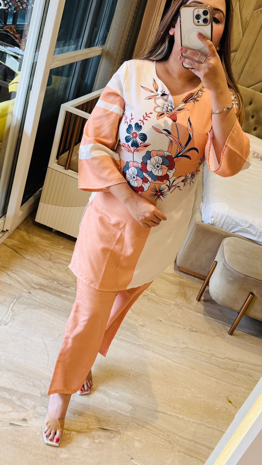 Vanya Coord Set- Brown