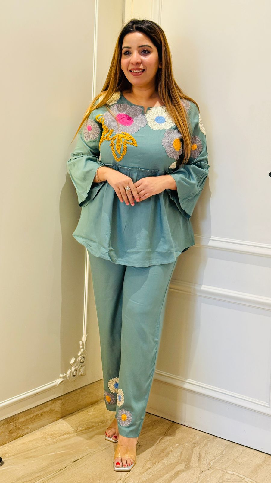 Inaaya Cordset- Blue