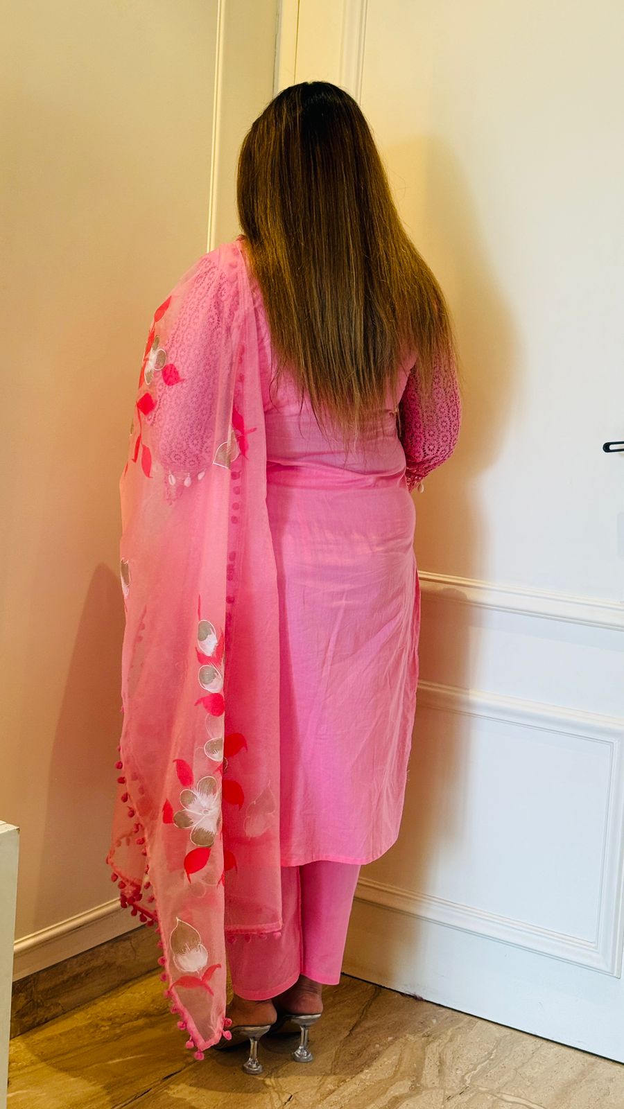 Reva Suit Set- Pink, Purple