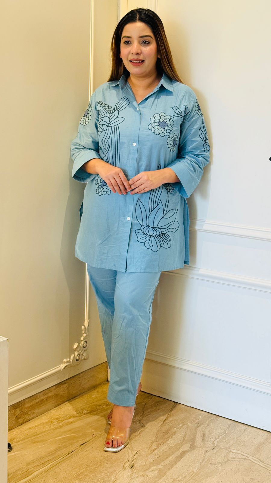 Inara Cotton Set- Blue, Green, Yellow, Pink