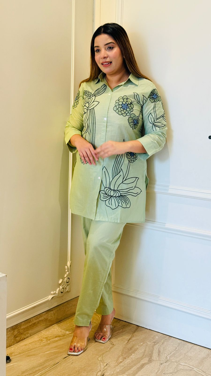 Inara Cotton Set- Blue, Green, Yellow, Pink