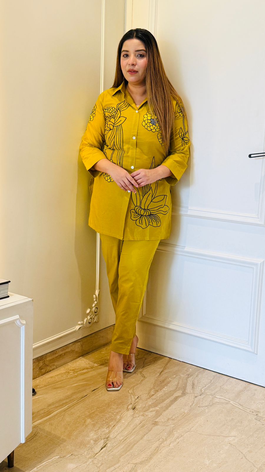 Inara Cotton Set- Blue, Green, Yellow, Pink