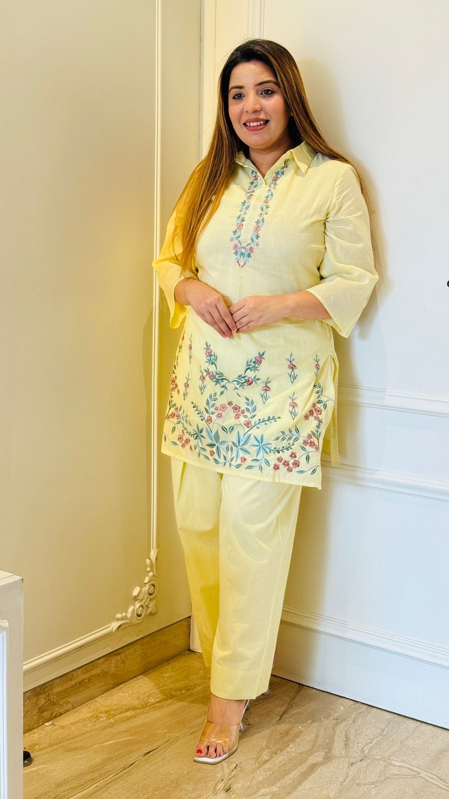 Noor Farshi Salwar- Beige