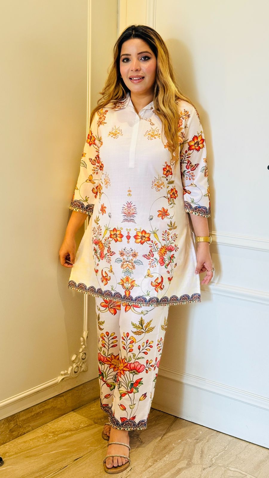 Diara Cotton Silk- White