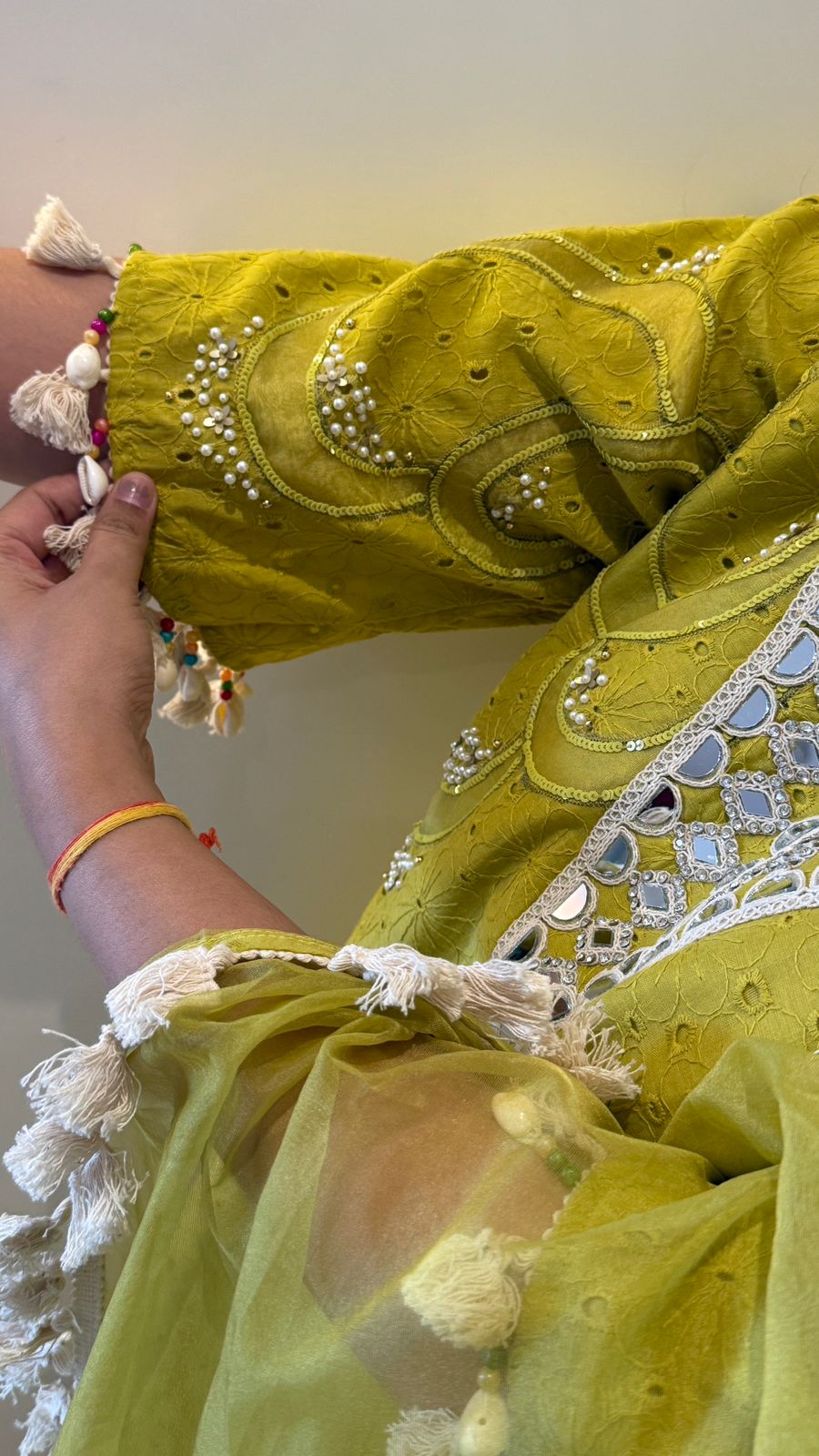 Nayra Mirror Suit- Yellow, Blue