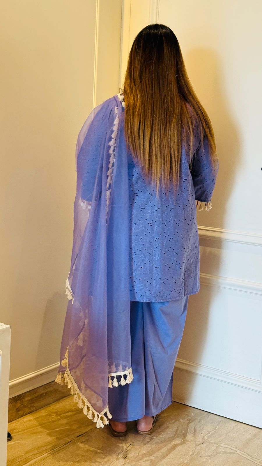 Nayra Mirror Suit- Yellow, Blue