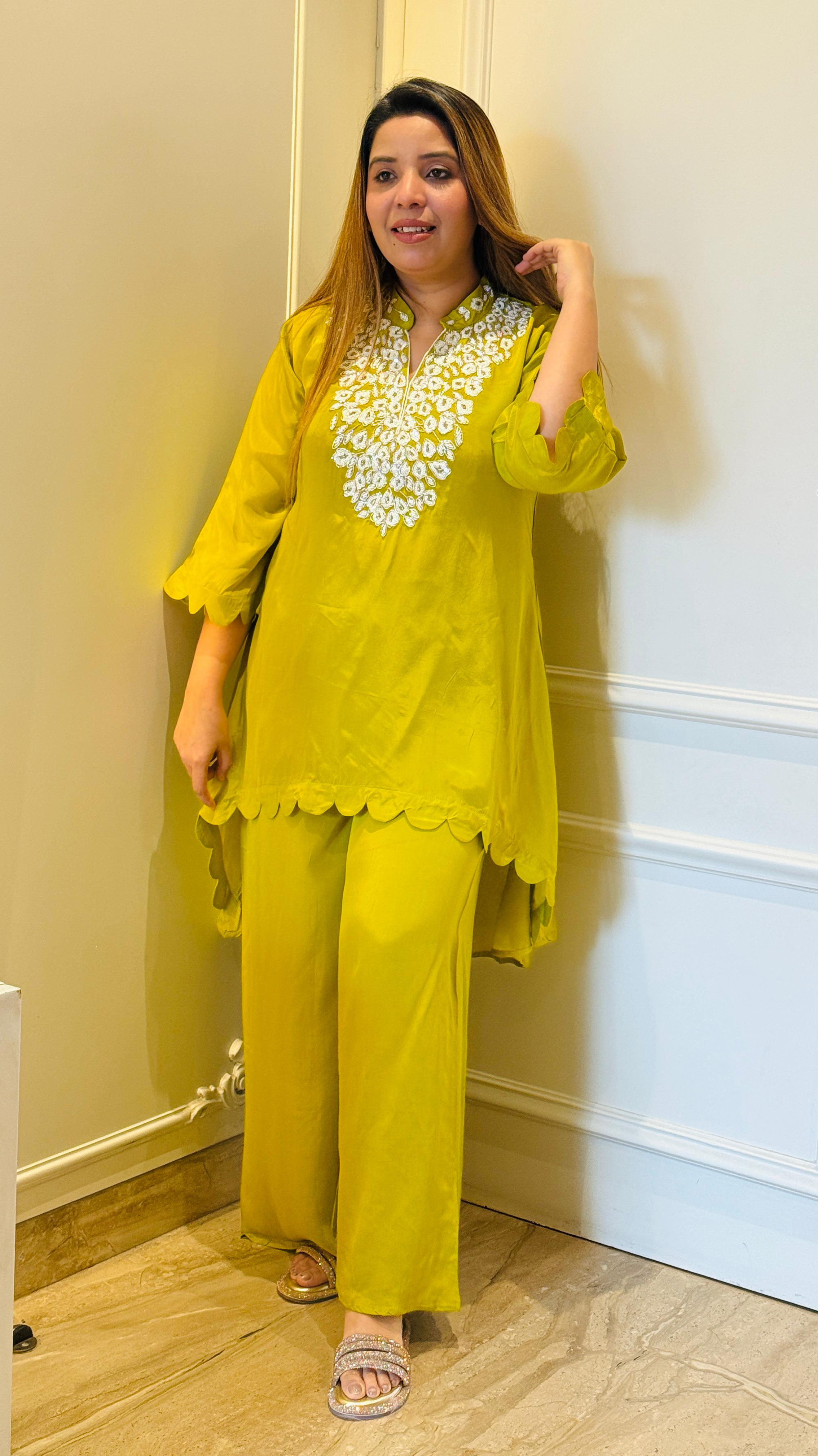 Nyra Cordset- Yellow