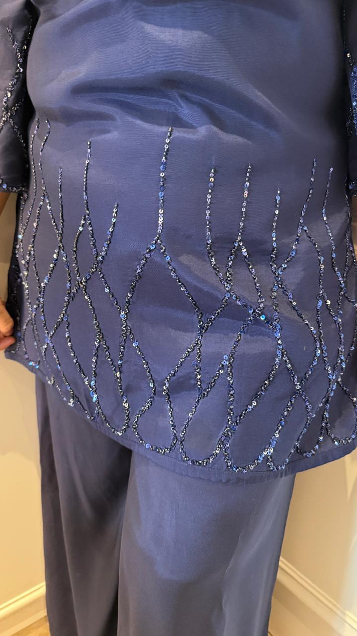 Levika Cordset- Navy