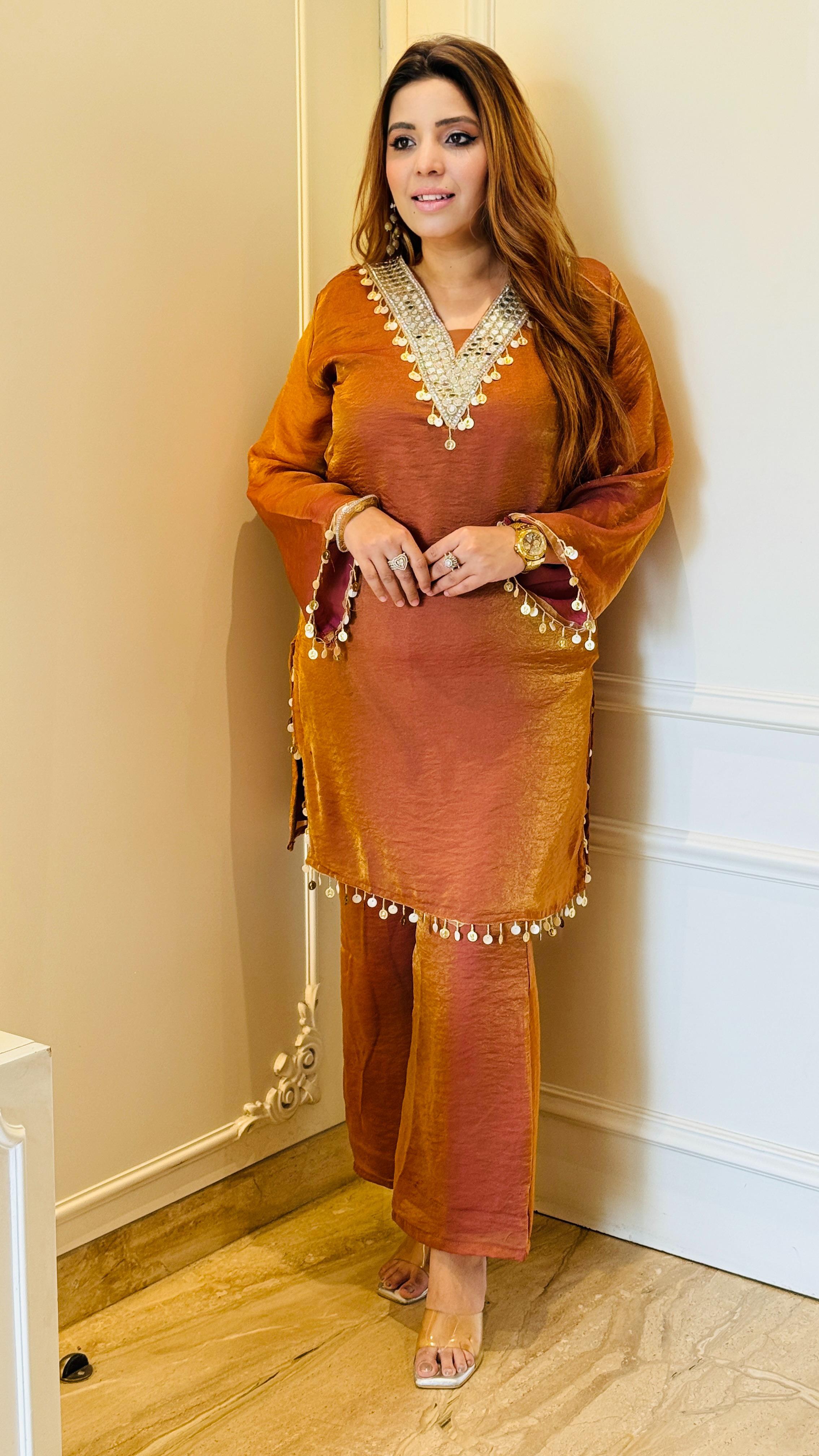 Nysa Ensemble Cordset- Brown, Red, maroon