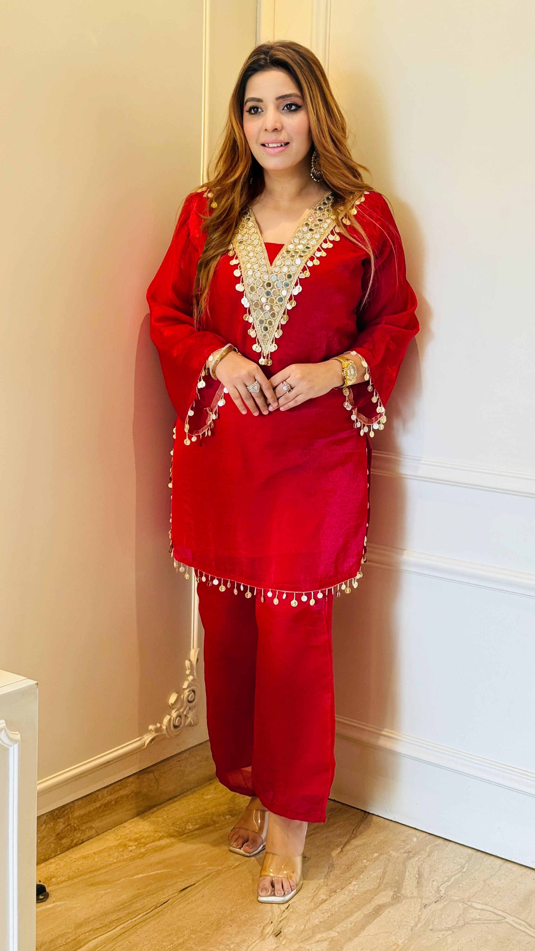 Nysa Ensemble Cordset- Brown, Red, maroon