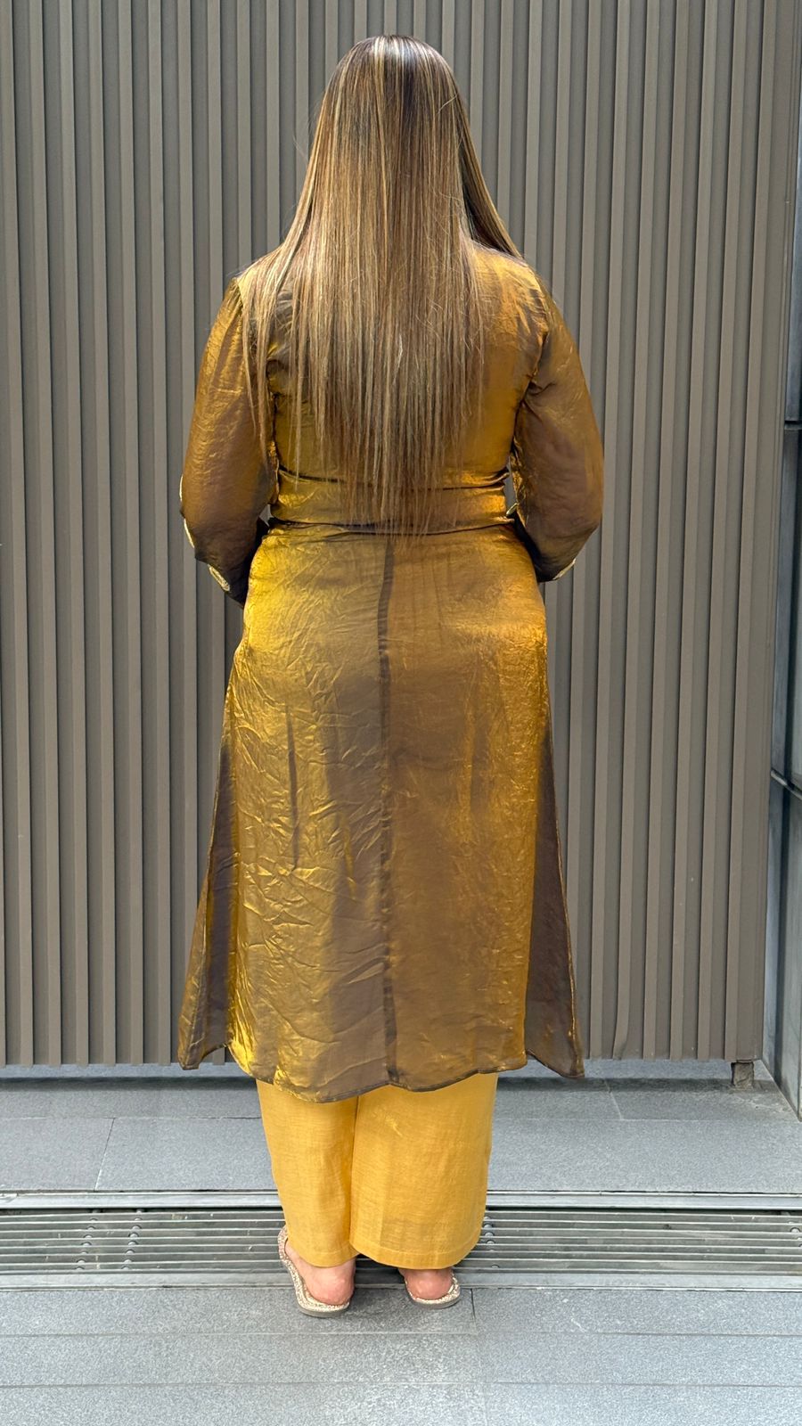 Chira Kurta Set- Mustard, Red, Purple