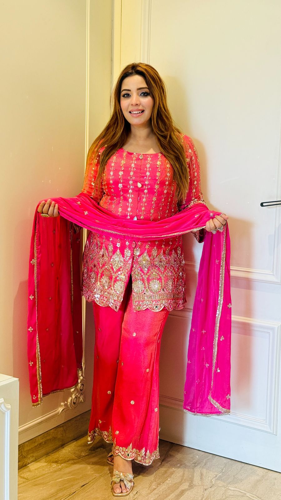 Zariel Suit Set- Pink, Lavender