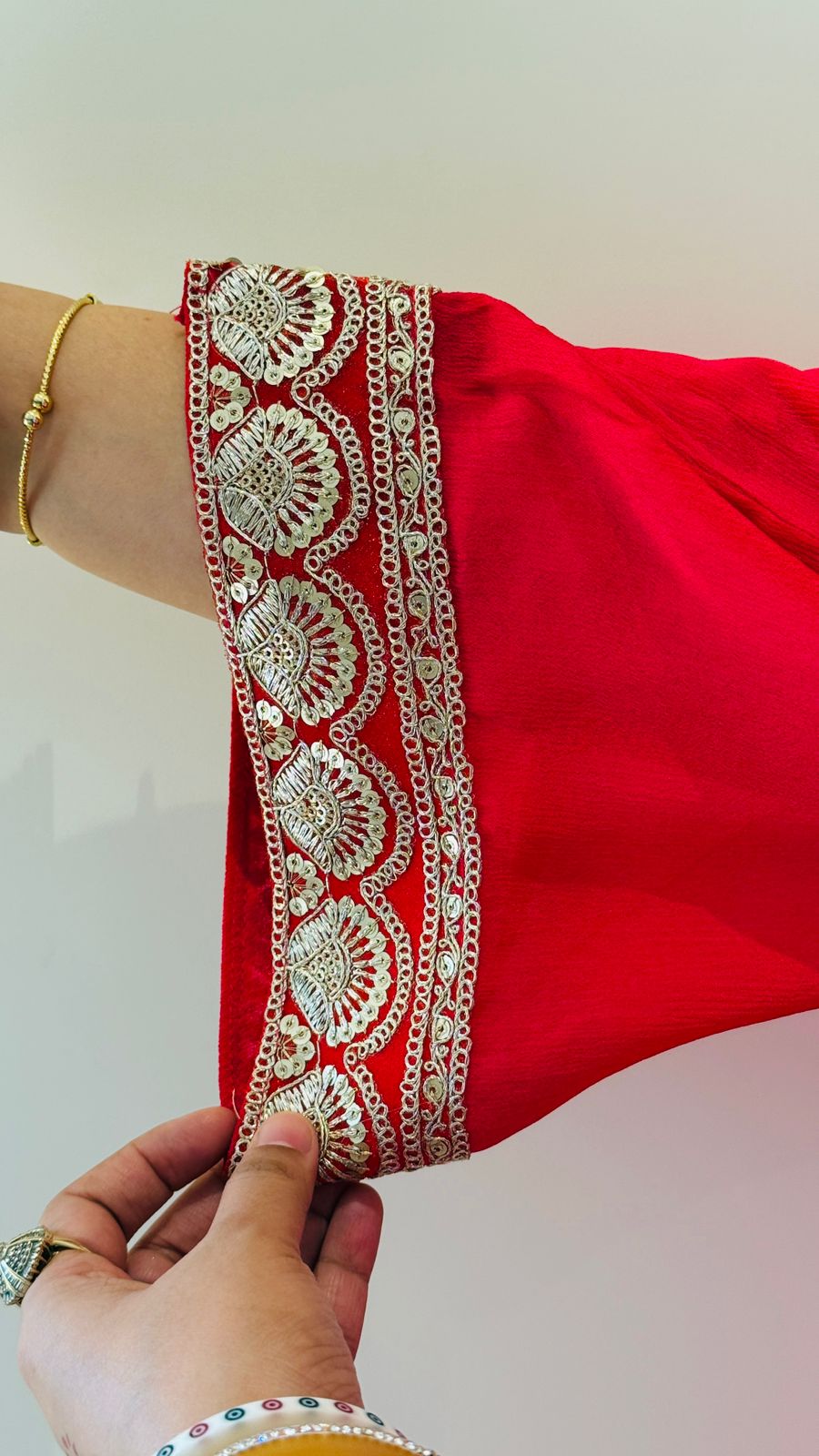 Saanvi A-Line Kurta- Magenta, Navy, Yellow