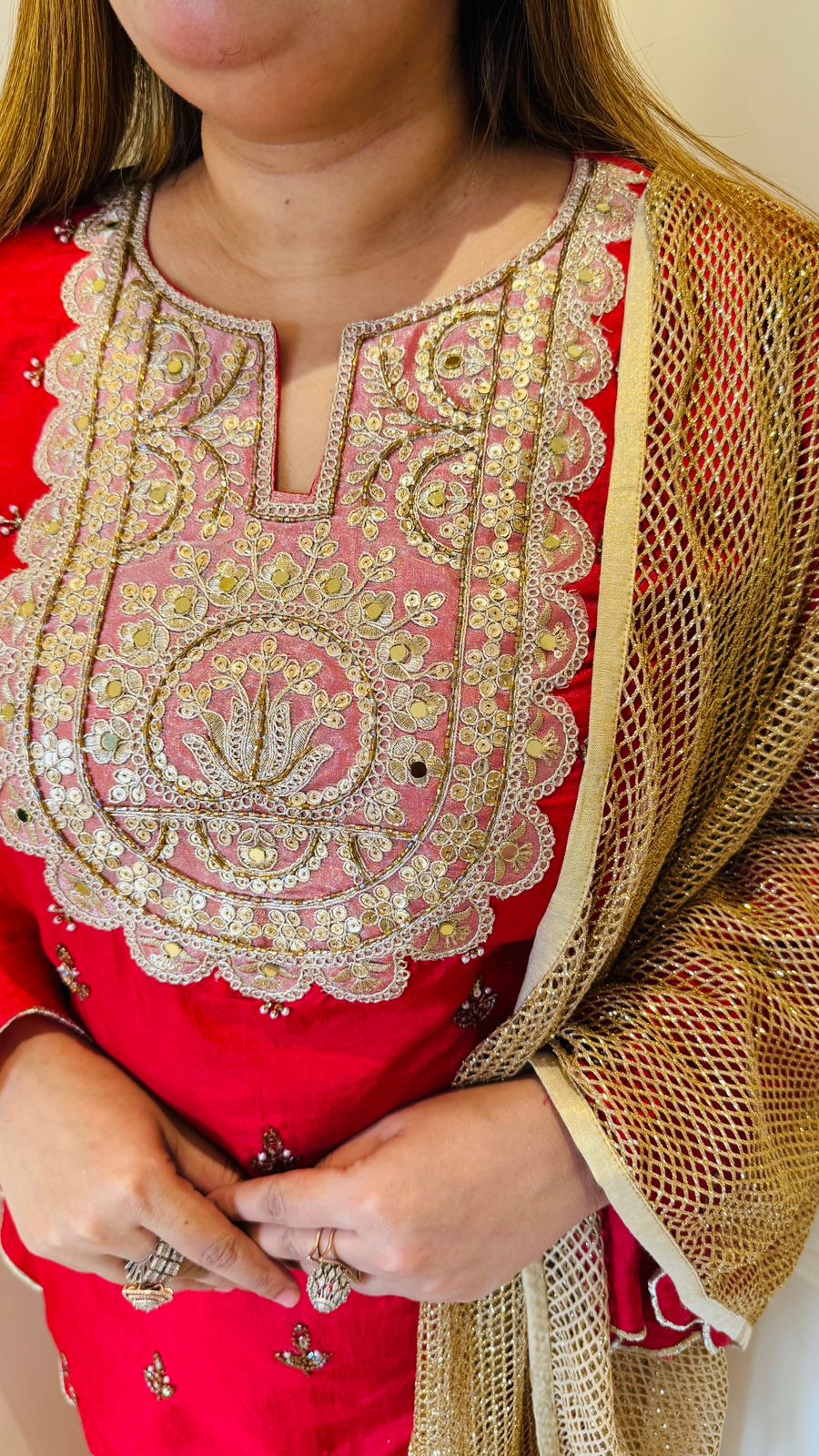 Zayra Suit- Black, Yellow, Red