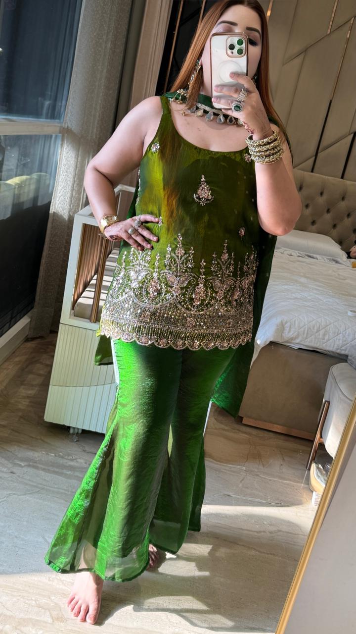 Avyira Suit Set- Green, Pink, Blue, Purple