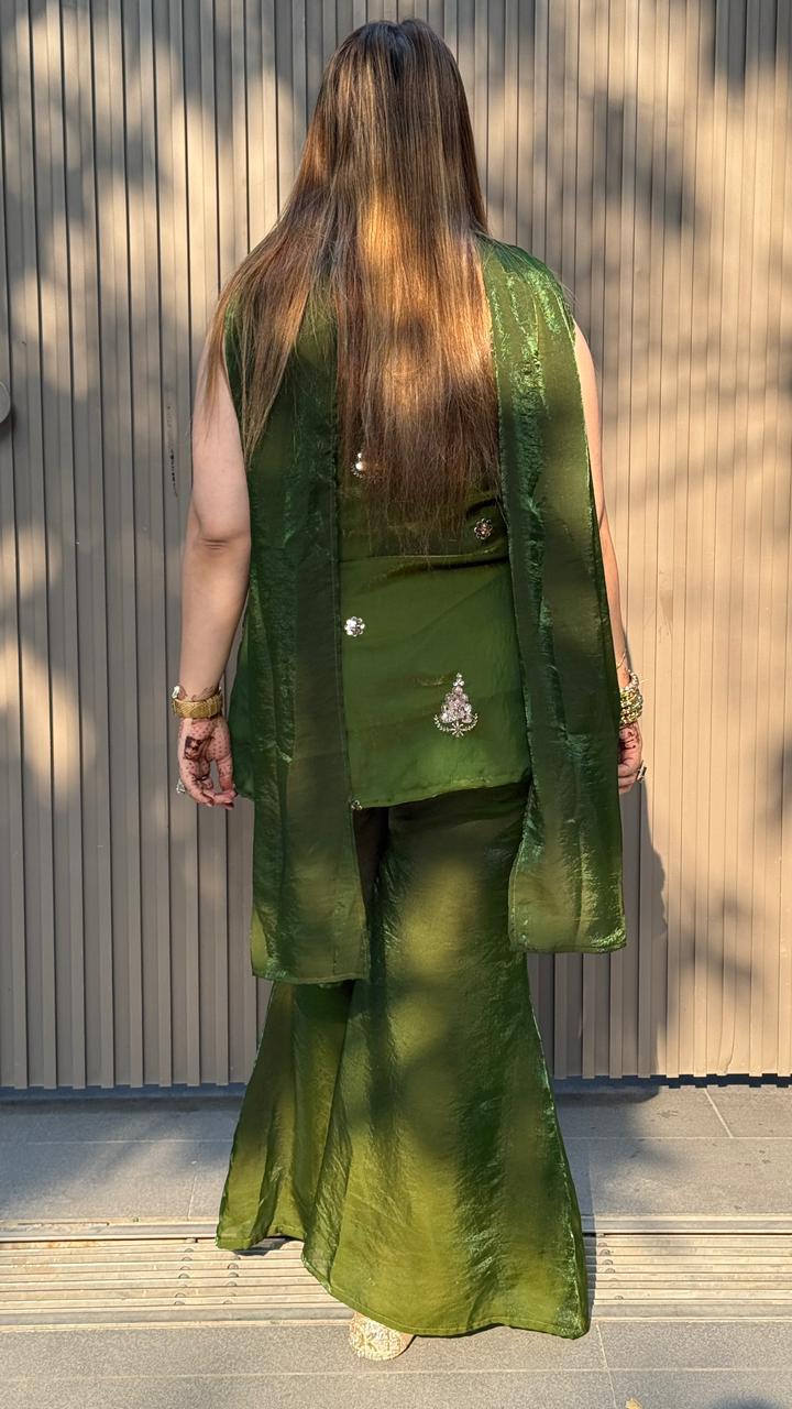 Avyira Suit Set- Green, Pink, Blue, Purple