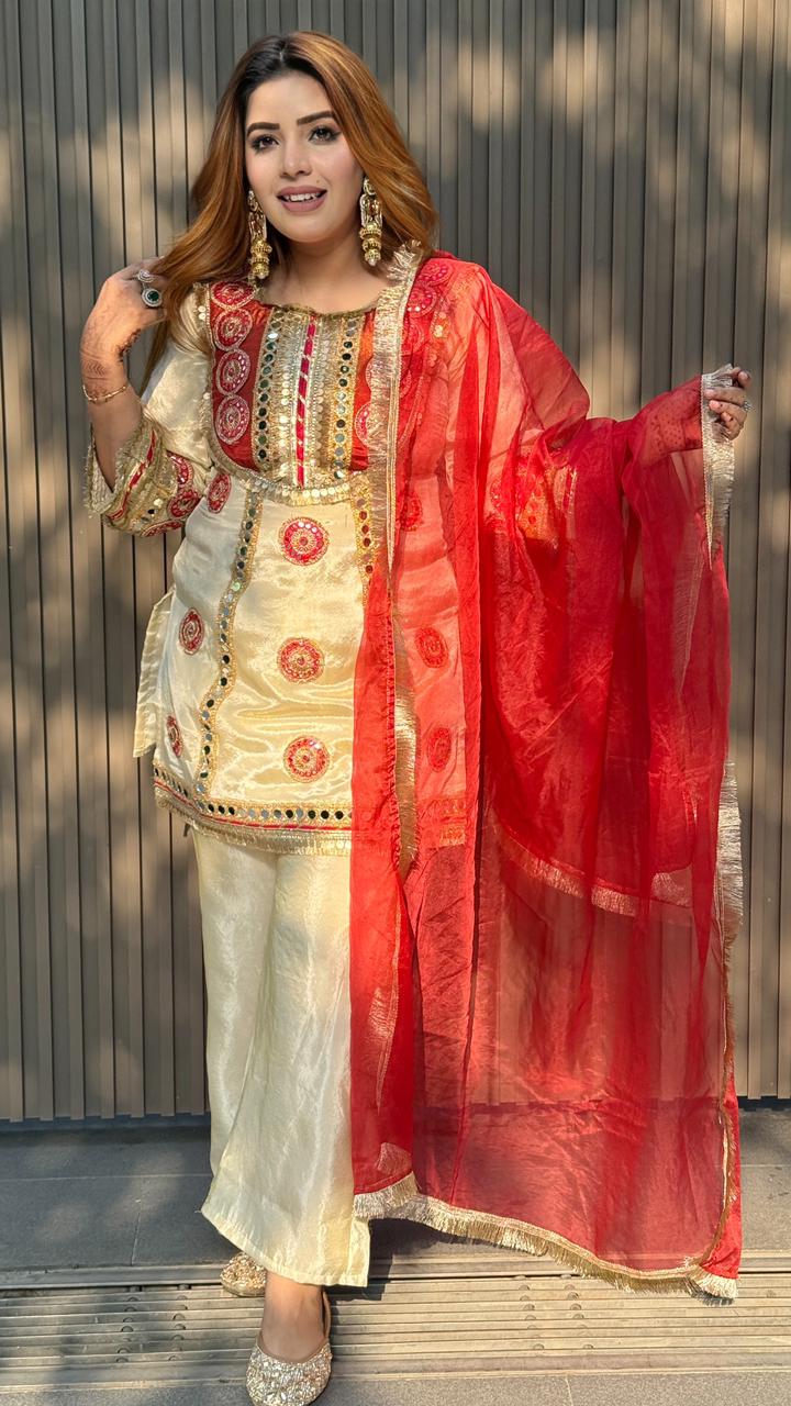 Lavisha Suit Set- Gold