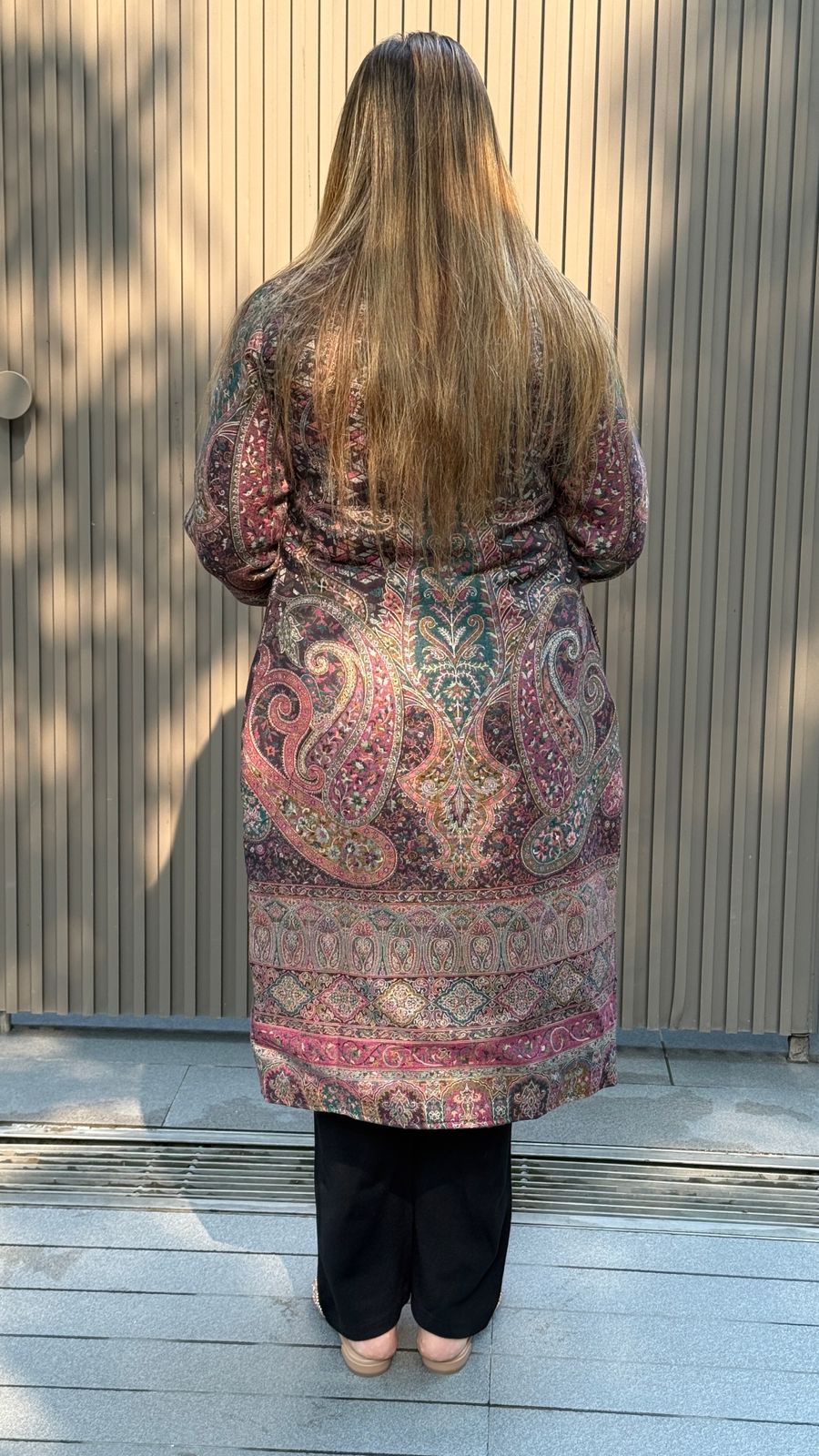 Navera Daffodil Wool Cordset- Black