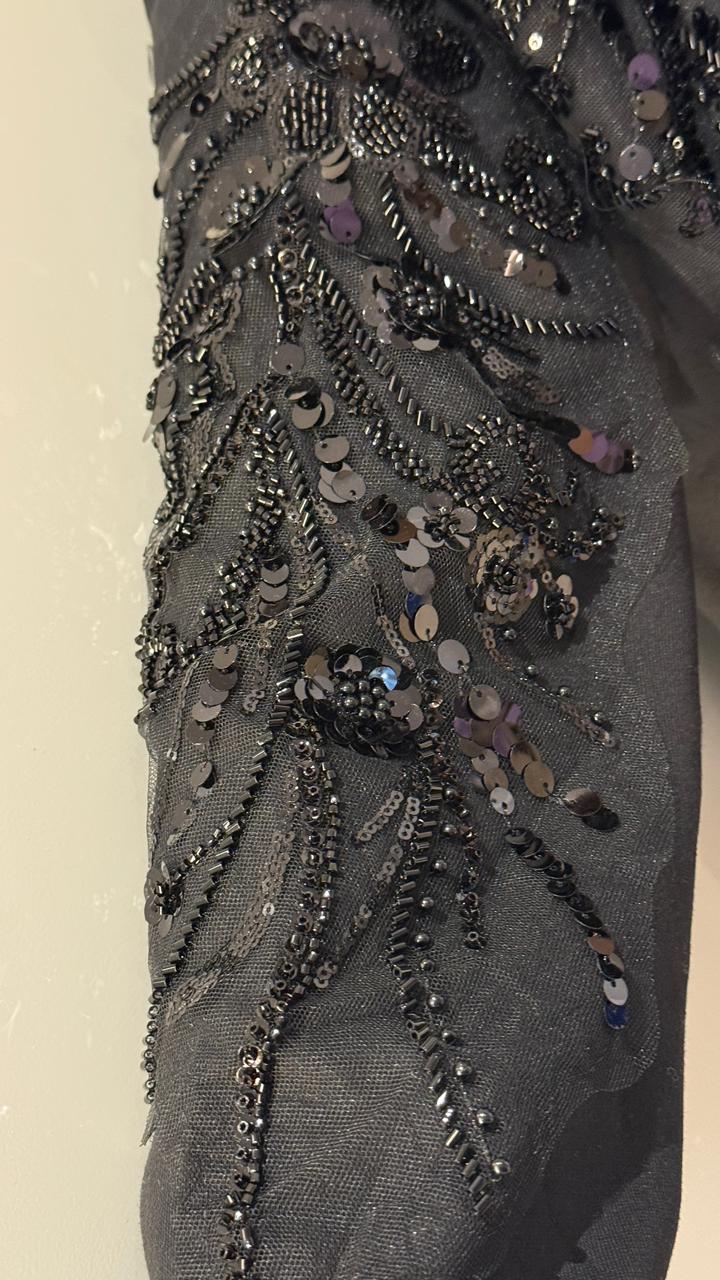 Arvyn Hoodie Cordset- Black