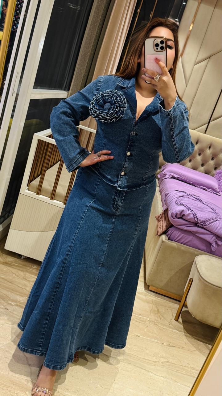 Zovelle Kali Skirt- Navy, Blue, Black, Grey