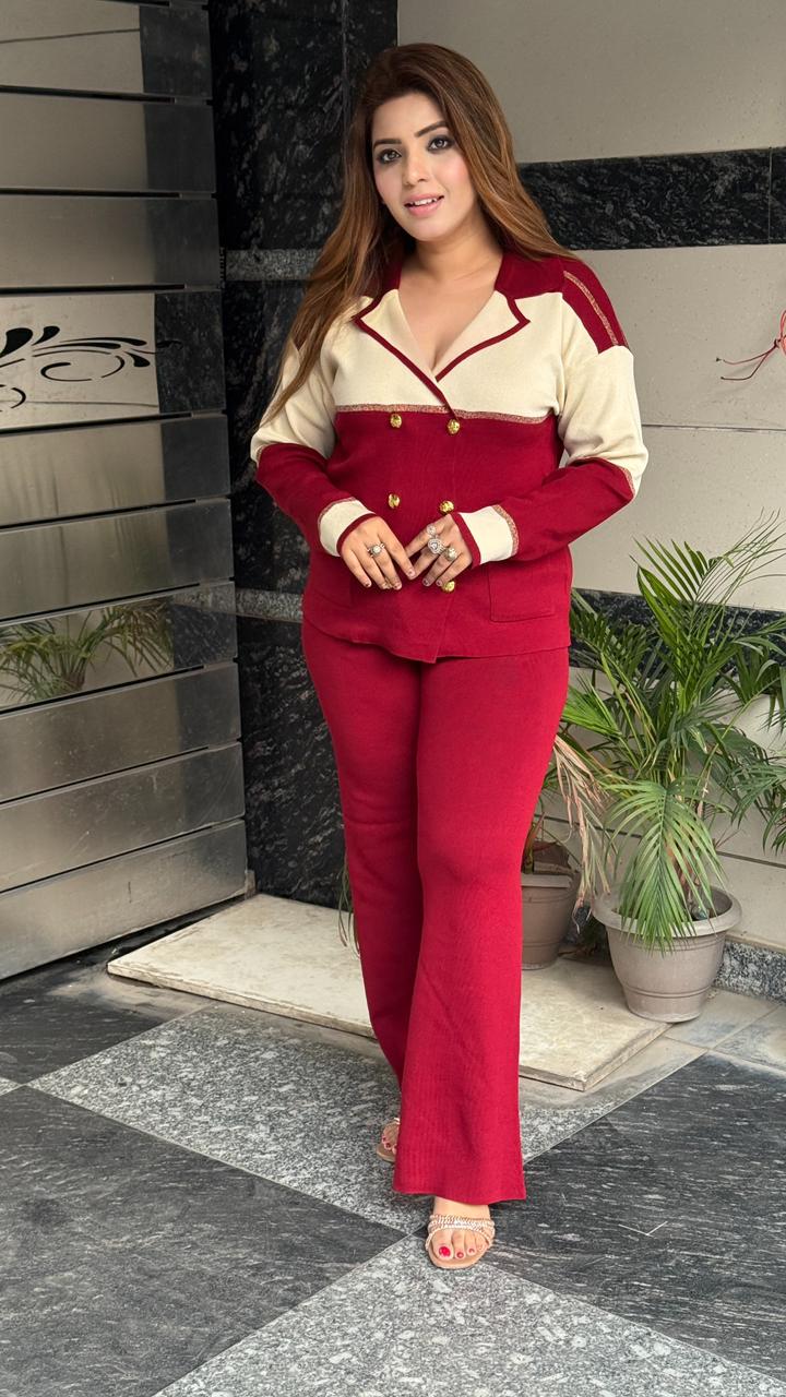 Wintera Warm Cordset- Red, Grey, Brown, Black