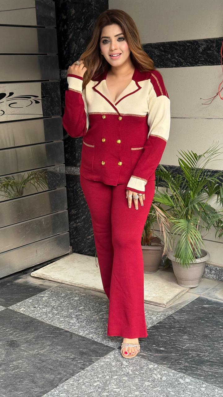 Wintera Warm Cordset- Red, Grey, Brown, Black