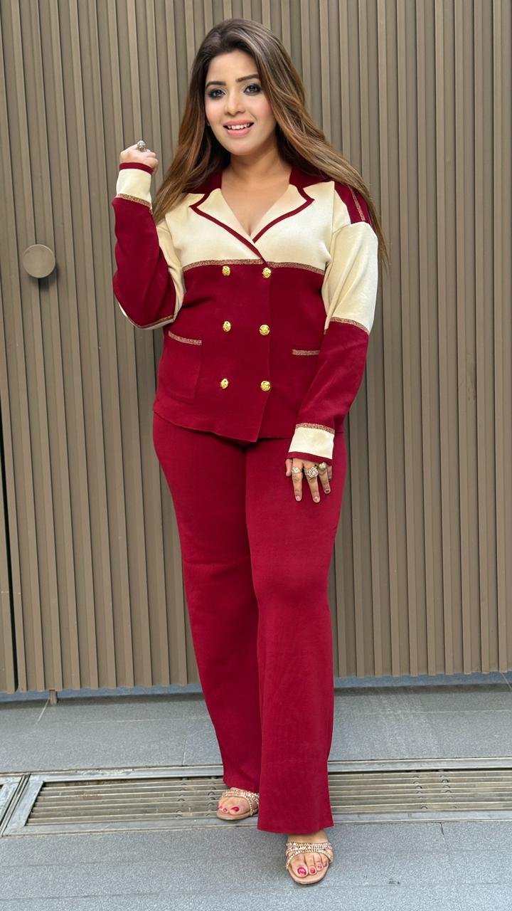 Wintera Warm Cordset- Red, Grey, Brown, Black