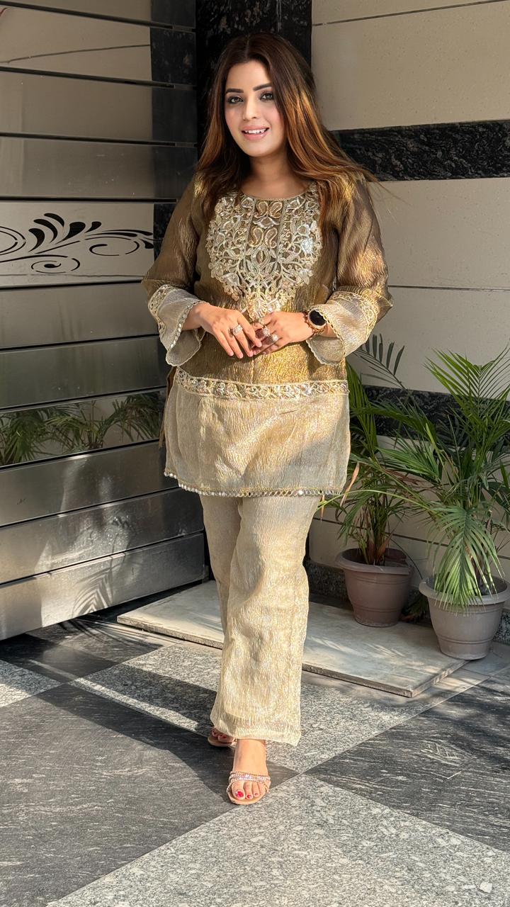 Aurielle Golden Shimmer Cordset