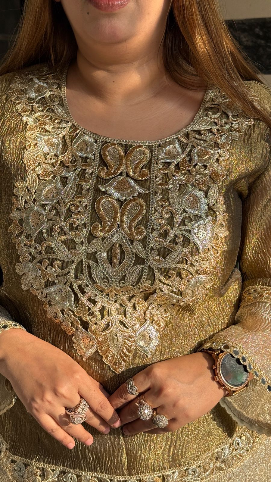 Aurielle Golden Shimmer Cordset