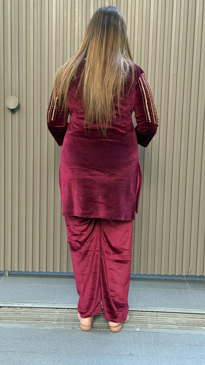 Velora Cordset- Magenta, Green, Grey, Blue