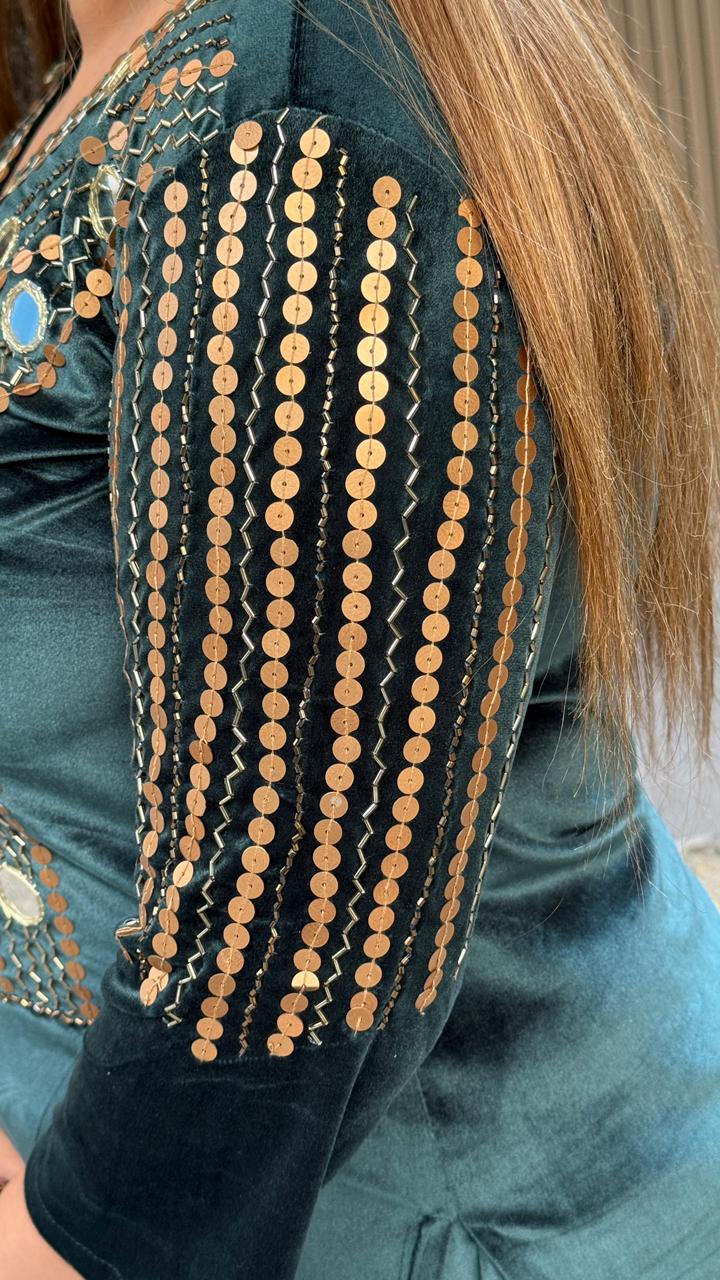 Velora Cordset- Magenta, Green, Grey, Blue