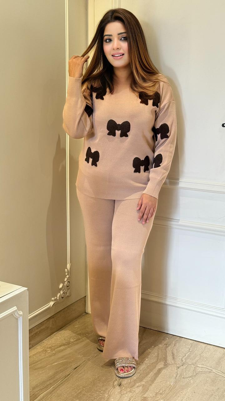 Nivika Cordset- Beige, Brown, Black, Gold