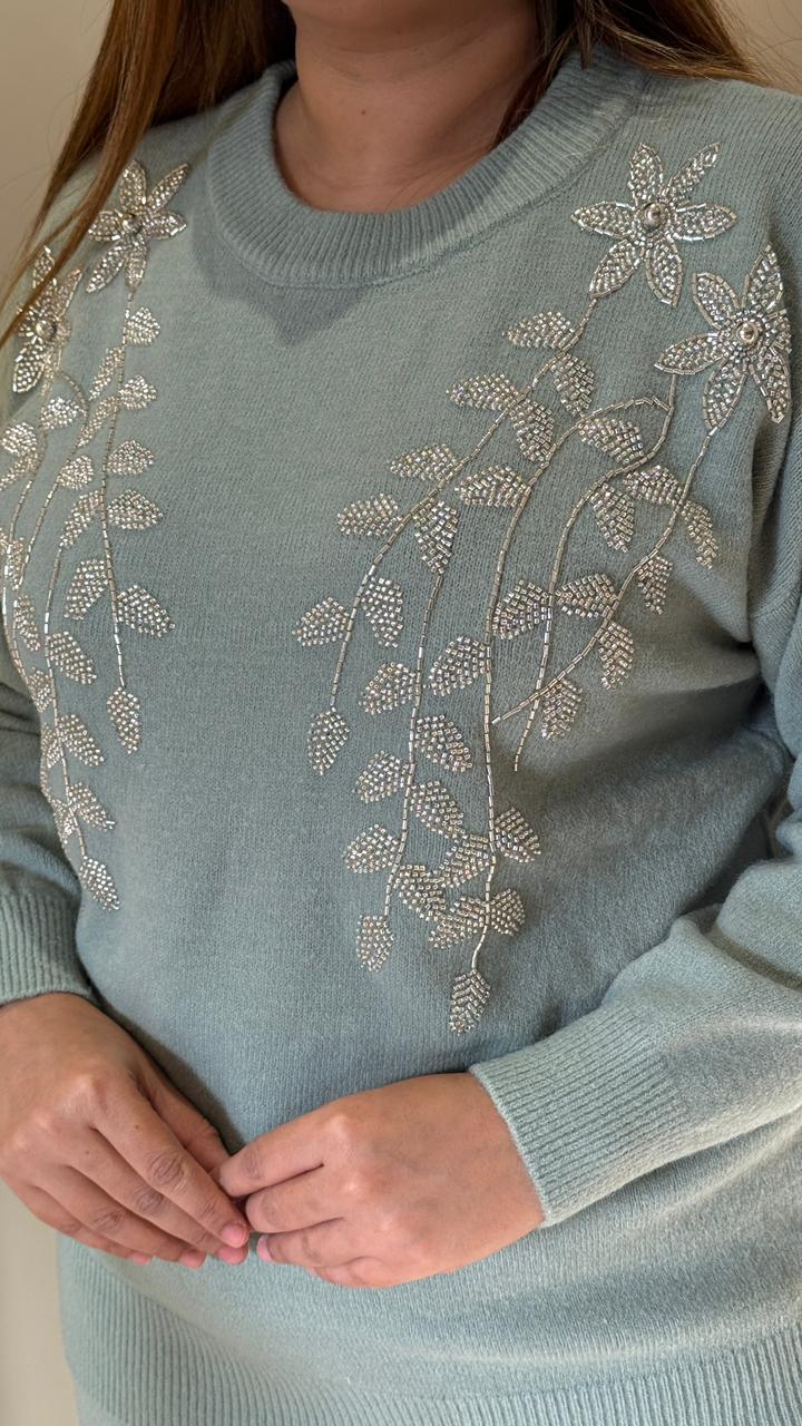 Winterlyn Warm Cordset- White, Blue, Bown, Black