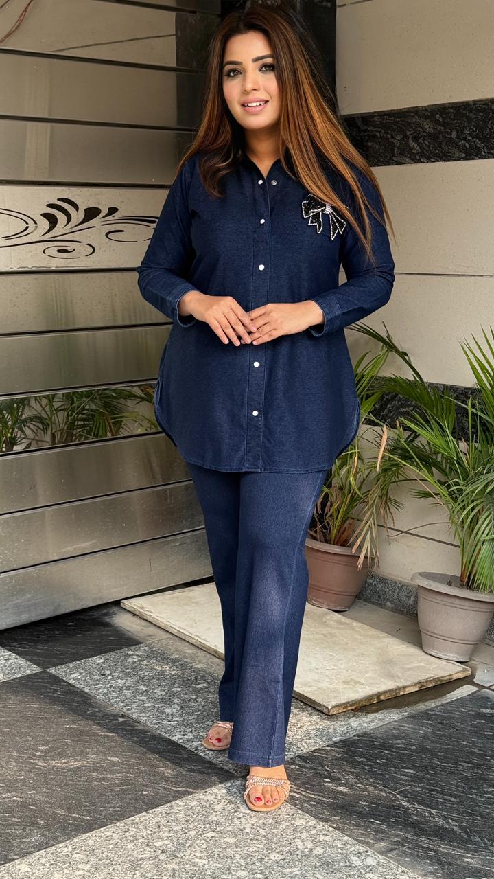 Denelle Cordset- Blue, Black