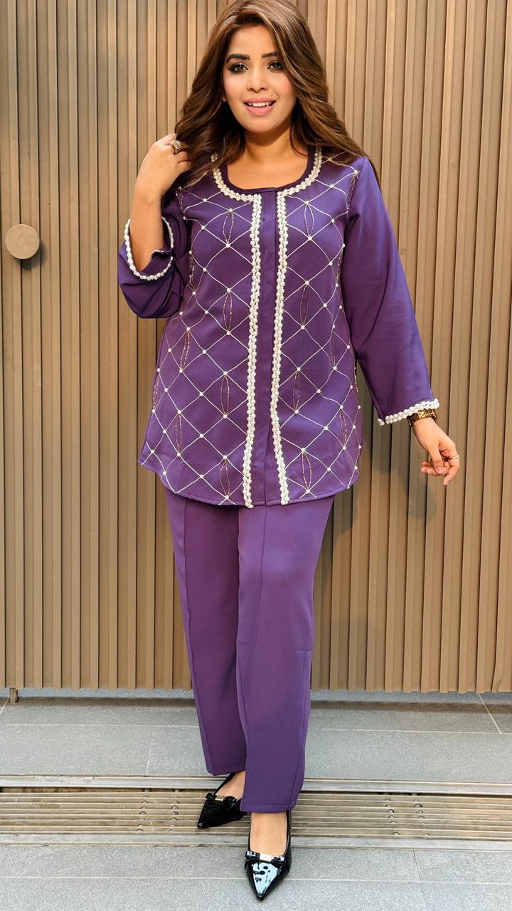 Lerza Cordset-Pink, Purple, Black