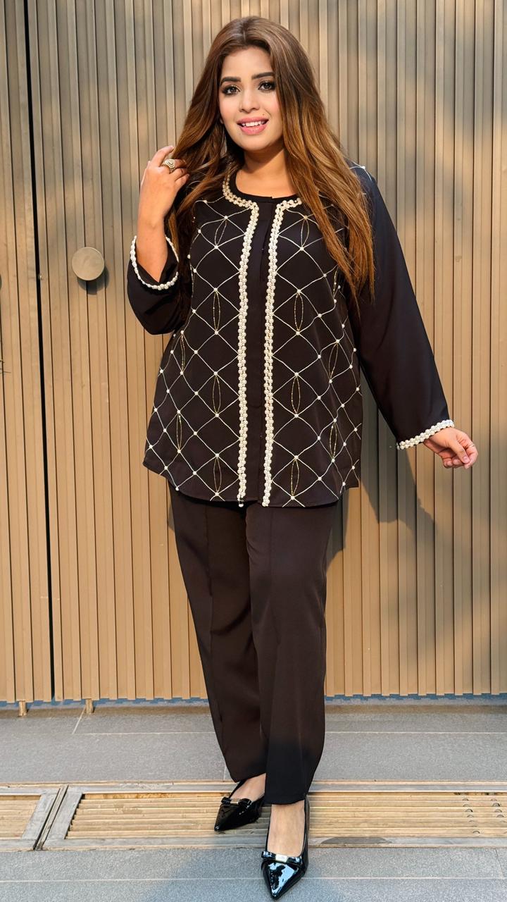 Lerza Cordset-Pink, Purple, Black