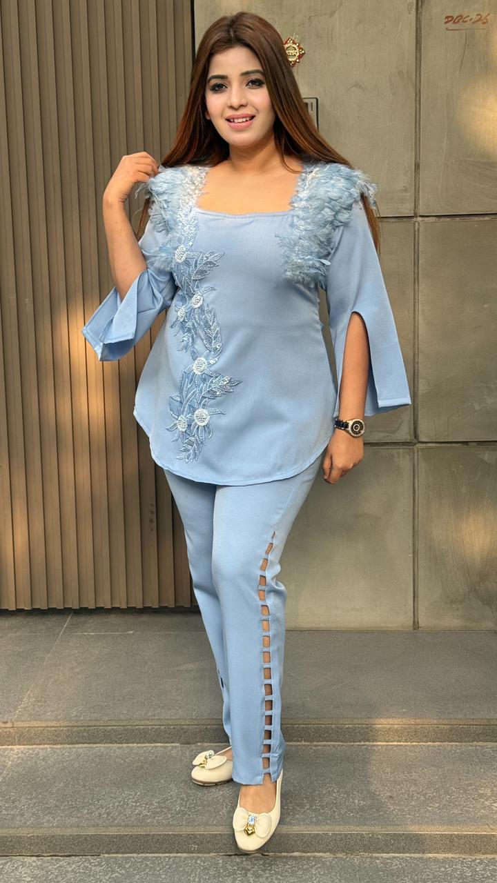 Arshvika Cordset- Pink, Blue