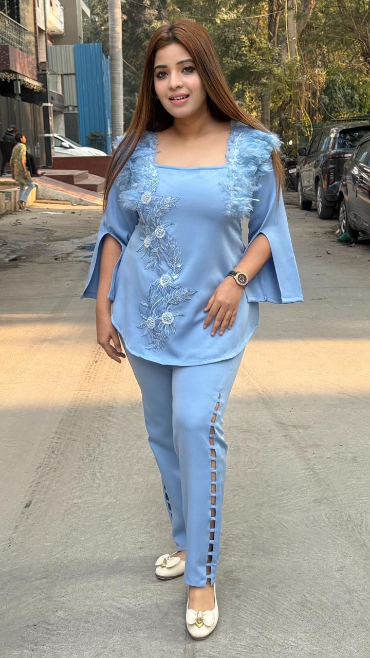 Arshvika Cordset- Pink, Blue