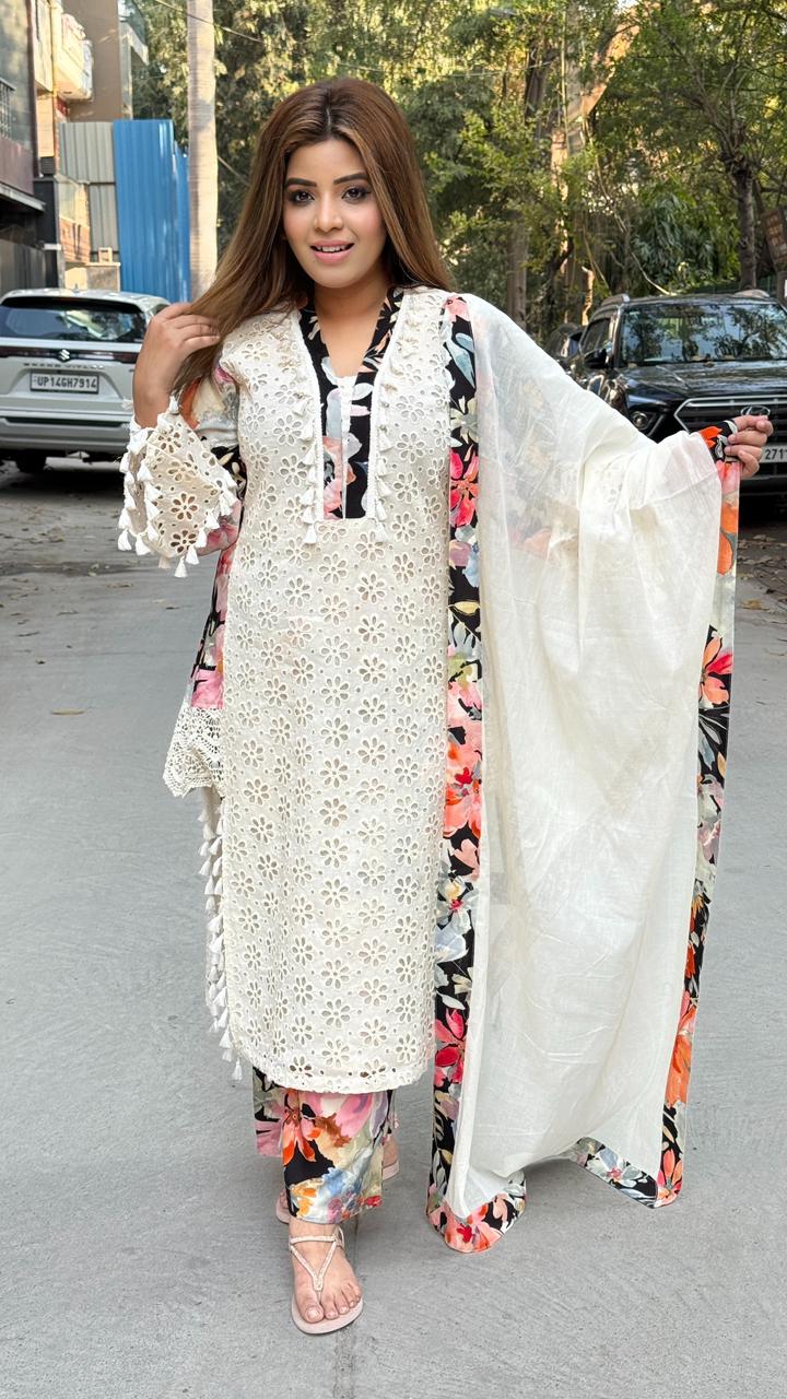 Sahaira Cotton Suit Set