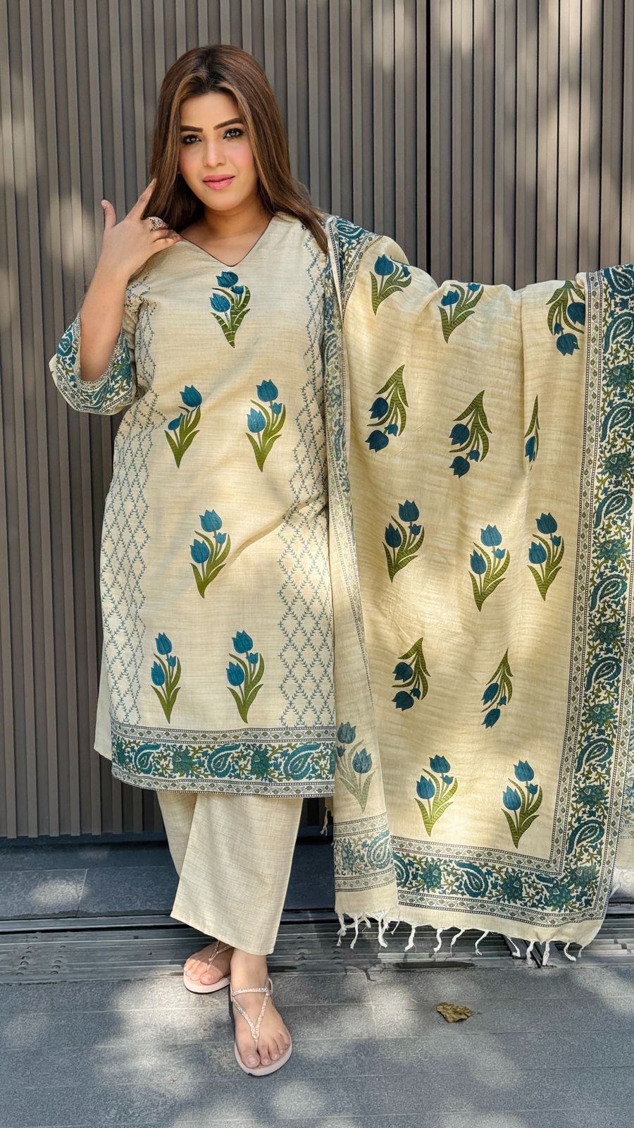 Vanyara Cotton Suit Set
