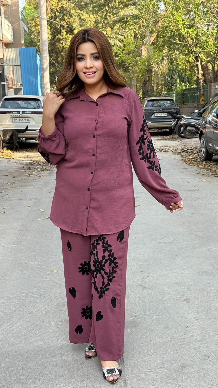 Anvaya Cord Set- Pink, Green