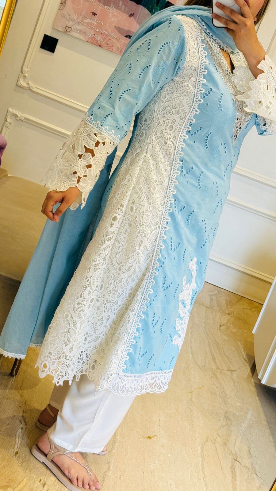 Veshira Suit Set- Blue
