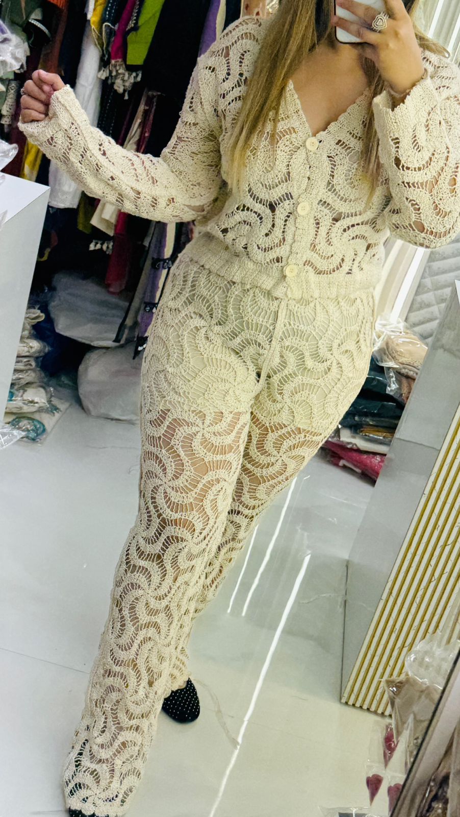 Anvisha Kroshia Cordset- Beige